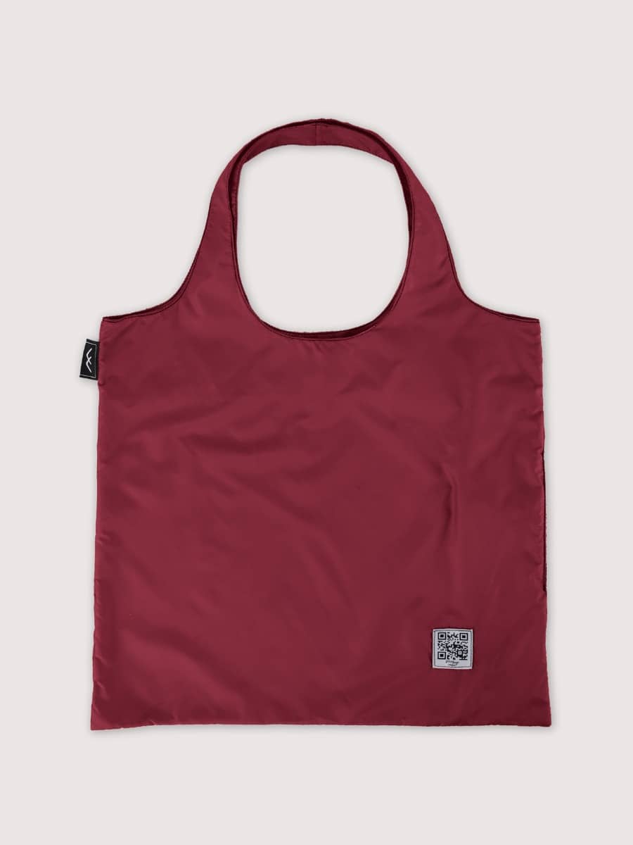 SHOPPING BAG BORDO